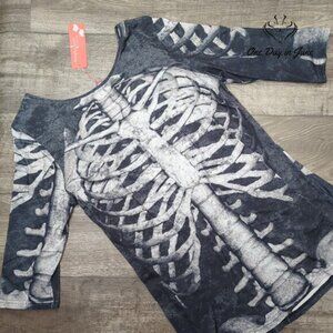 Simply Aster 3/4 Sleeve Tee Shirt Size 1X